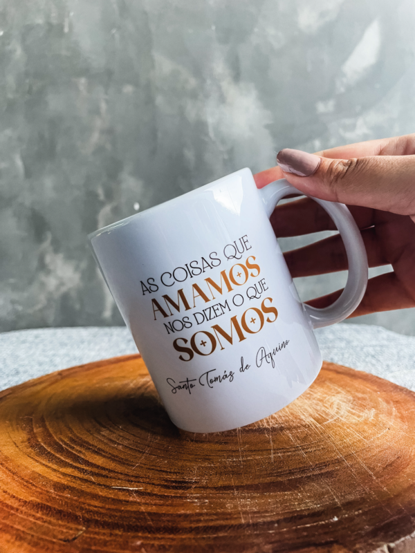 Caneca — Santo Tomás de Aquino